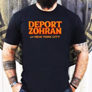 Deport Zohran From New York City 2025 Logo Shirt
