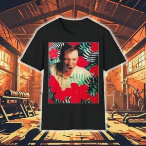 Devon Toews Wearing Cale’s Face Makar Flowers Shirt