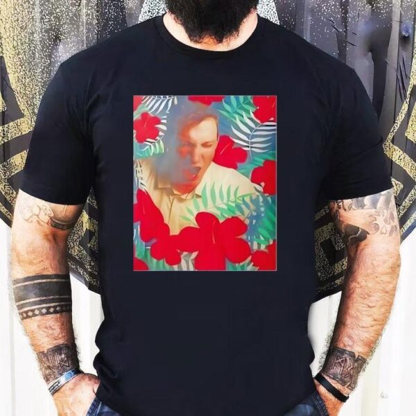 Devon Toews Wearing Flowers Cale Makar Shirt