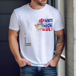 Duck Red White And Duckin Blue 4th Of July Usa Shirt
