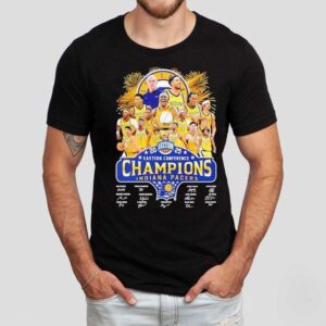 Eastern Conference Champions Indiana Pacers Signature 2025 Shirt