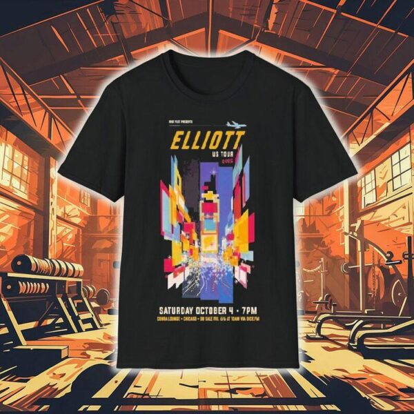 Elliott Us Tour Chicago 2025 Shirt