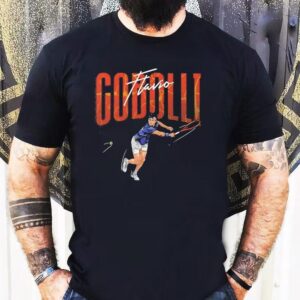 Flavio Cobolli Tennis Player Cartoon Shirt