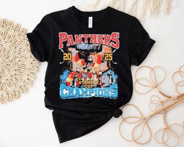 Florida Panthers 2025 Stanley Cup Champions Ice Shirt