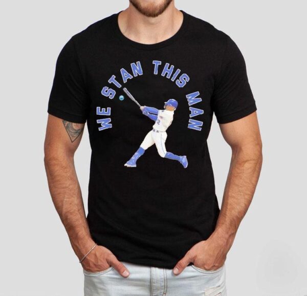 Francisco Lindor New York Mets We Stan This Man Shirt