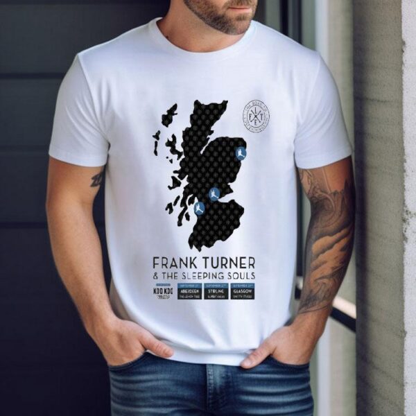 Frank Turner And The Sleeping Souls 2025 Tour Island Shirt