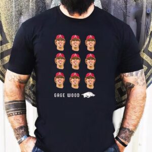 Gage Wood Arkansas Razorbacks Shirt