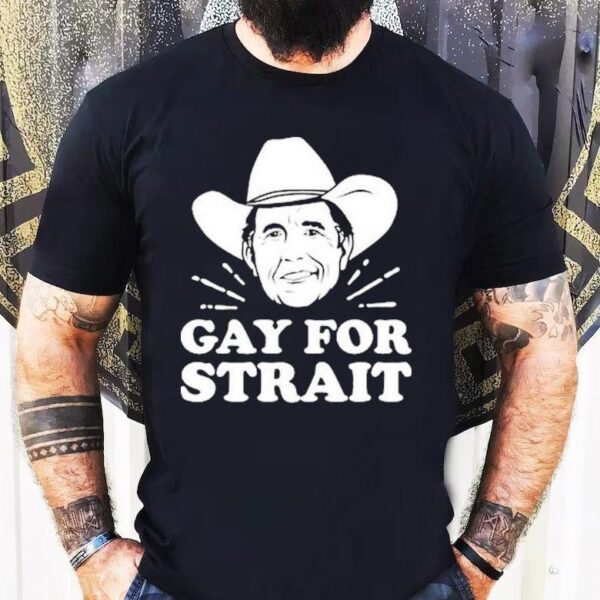 Gay For Strait Cowboy Shirt