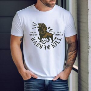 Gbrs Group Hard To Kill Lion Skull Shirt