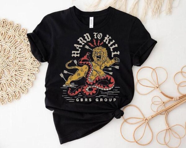 Gbrs Group Hard To Kill Snake Lion Shirt