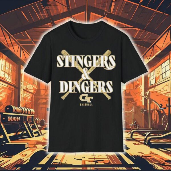 Georgia Tech Baseball Stingers Dingers Shirt