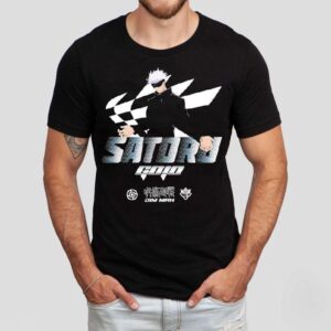 Gojo Satoru Racer Dim Mak X Jujutsu Kaisen Tshirt
