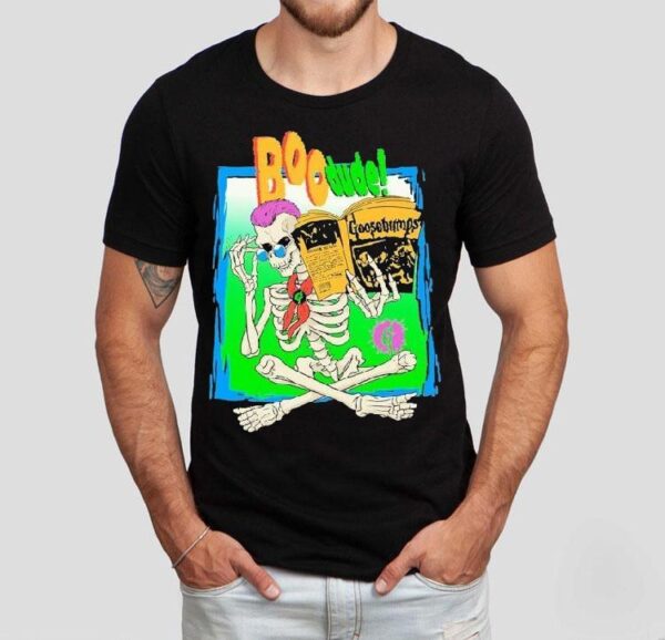 Goosebumps Boo Dude! Skeleton Shirt