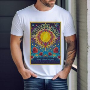 Grateful Dead Concert 2025 60th Anniversary Sixty Years So Far Flowers Shirt