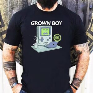 Grown Boy Built To Play Forced To Work Shirt