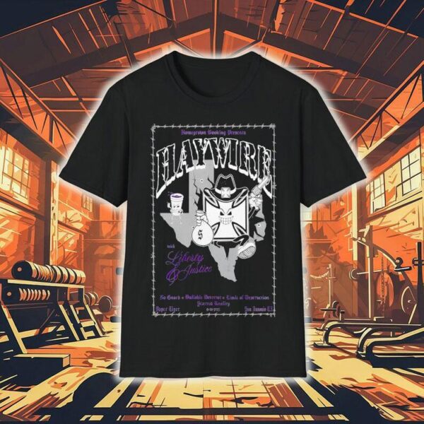 Hay Wire Paper Tiger June 10 2025 San Antonio Tn Portrait Shirt
