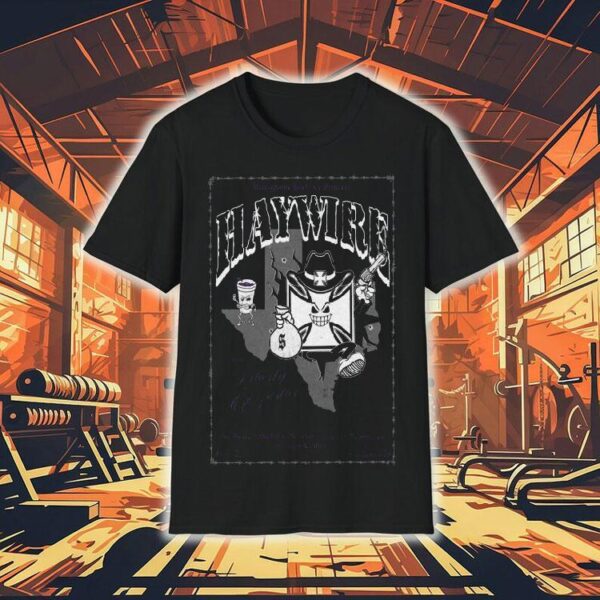 Haywire Paper Tiger June 10 2025 San Antonio Tx Shirt