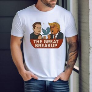 He Great Breakup Elon Vs Musk Tshirt