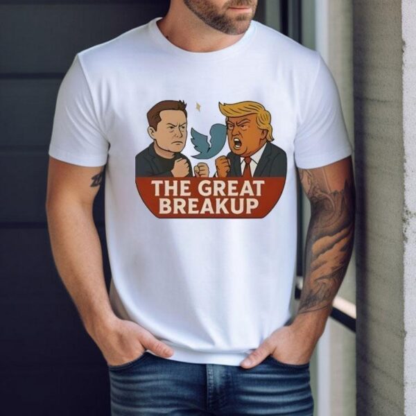 He Great Breakup Elon Vs Musk Shirt