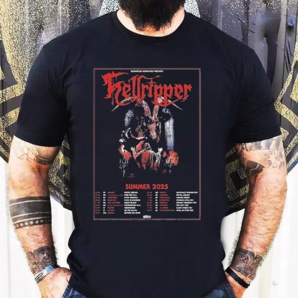 Hellripper Summer Tour 2025 Dates List Kicks Off In Pl Mystic Festival On June 6 Goat Shirt
