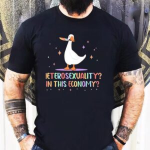 Heterosexuality In This Economy Pride Lgbtq Duck Shirt