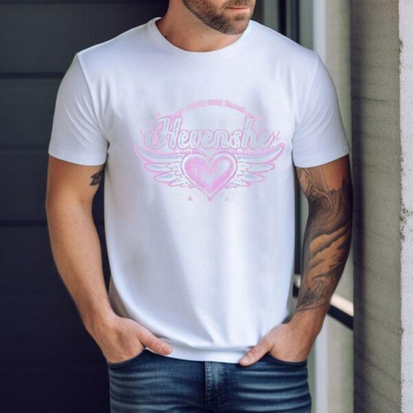 Hevenshe Airbrush Heart Wings Shirt