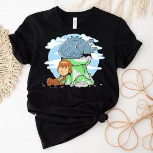 Hiccup And Toothless From How To Train Your Dragon Style Of Peanuts Tshirt