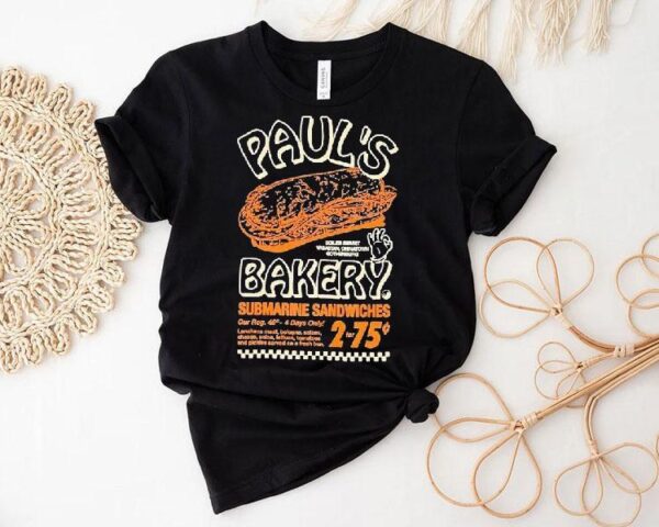 Hkan Hellstrm Paul’s Bakery Submarine Sandwiches Tro Tvivel Bageri Shirt