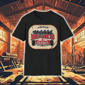 Hooks And Crooks Side Action Traditional 100% Proof Shirt