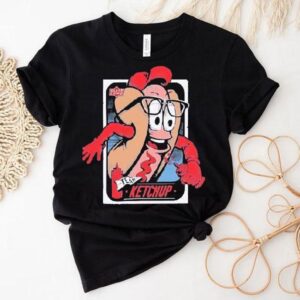 Hot Dog Ketchup Cleveland Team Tshirt