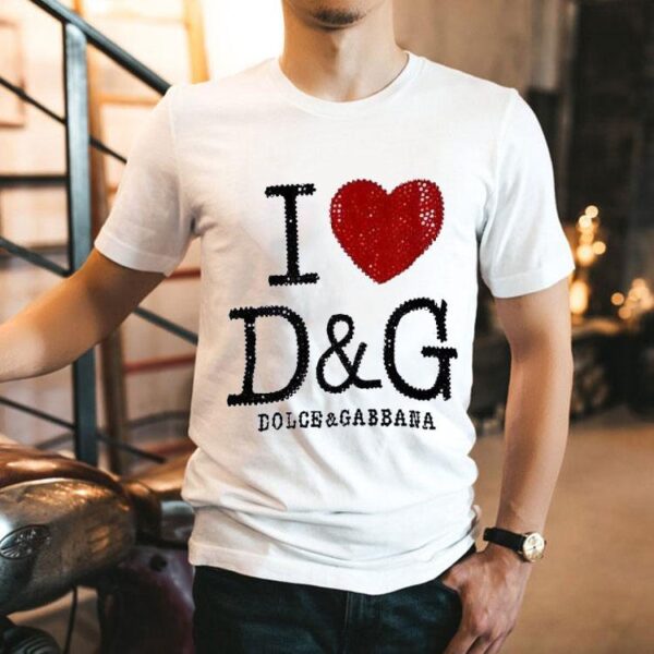 I Love D And G Dolce And Gabbana Shirt