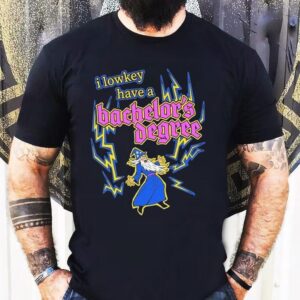I Lowkey Have A Bachelor S Degree Wizard Tshirt