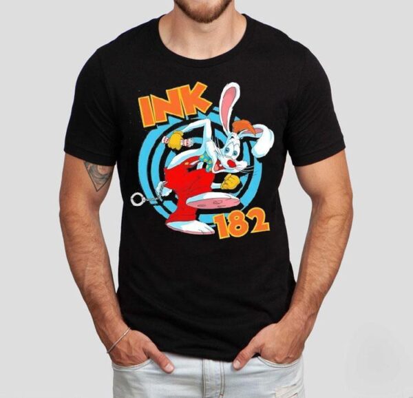 Ink-182 Roger Rabbit And Blink-182 Shirt