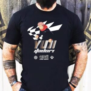 Itadori Yuji Dim Mak X Jujutsu Kaisen Racer Tshirt