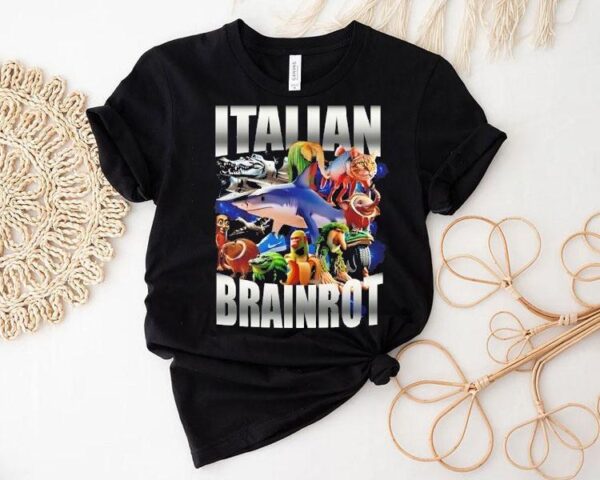 Italian Brainrot Shark Shirt