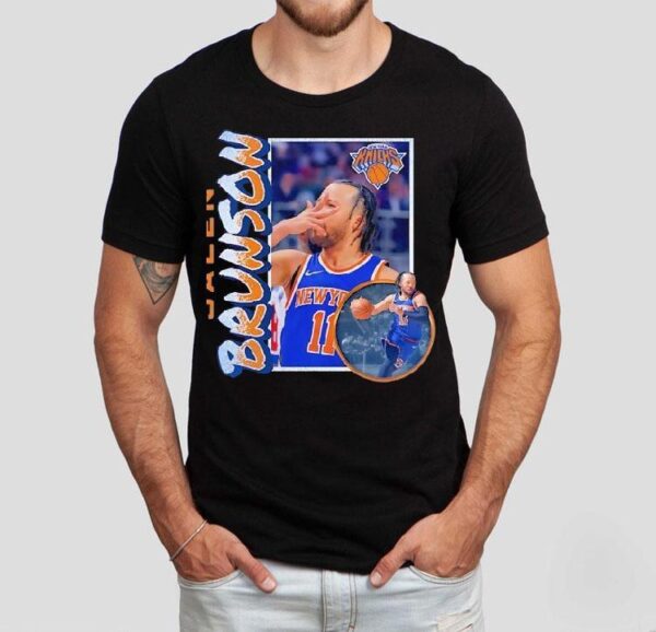 Jalen Brunson New York Knicks ’90s Player Shirt