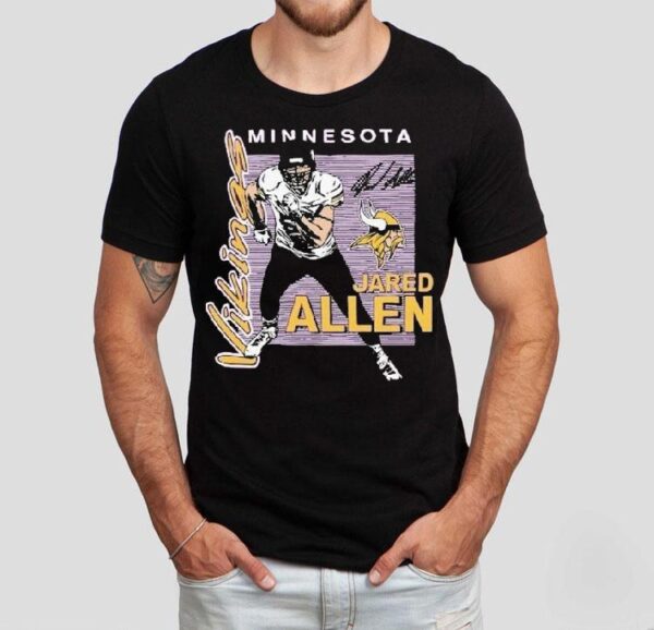 Jared Allen Minnesota Vikings Hof Player Shirt