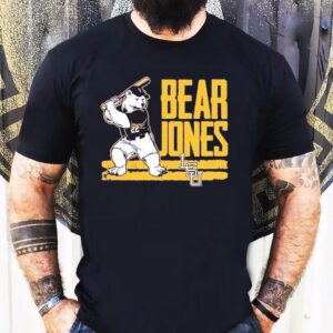Jared Jones Bear Lsu Tigers Shirt