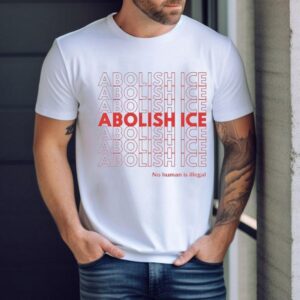 Jason Tufele Carl Johnson Abolish Ice No Human Is Illegal Shirt
