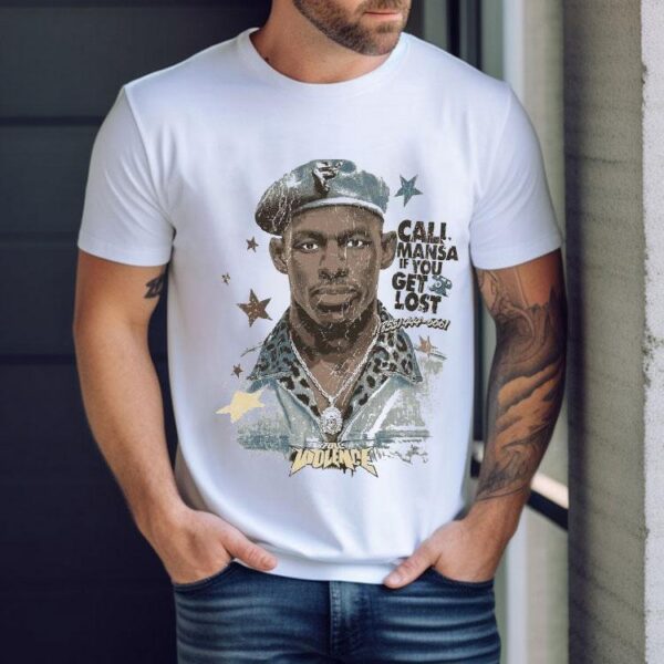Joaquin Buckley Call Me Mansa If You Get Lost Full Violence Shirt