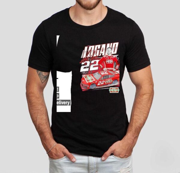 Joey Logano No 22 Ford Mustang Dark Horse For Team Penske Shirt