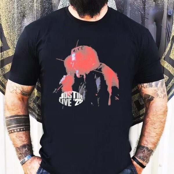 Justin Timberlake Justin Live 2025 Solar Flare Shirt
