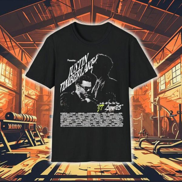Justin Timberlake Kaunus In The All New Hit Tour It Live 2025 Shirt