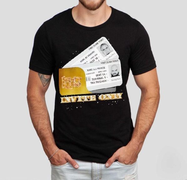 Kc Navarro And Aj Francis First Class Invite Only Shirt