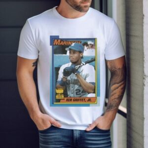 Ken Griffey Jr Acyn Topps Card Seattle Mariners Shirt