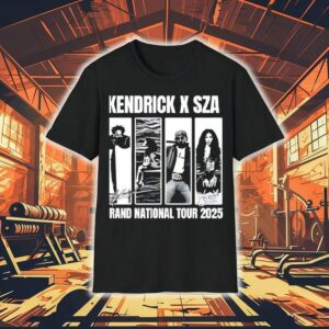 Kendrick Lamar X Sza Grand National Tour Signature Tshirt