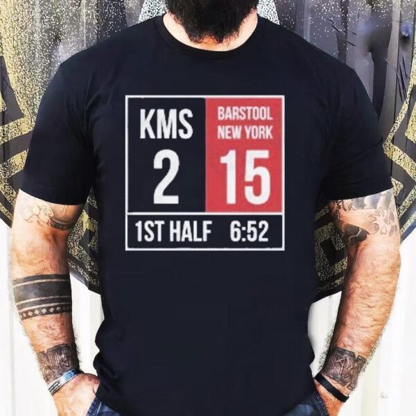 Kirk Comeback Kms 2 Barstool New York 15 1st Half Shirt