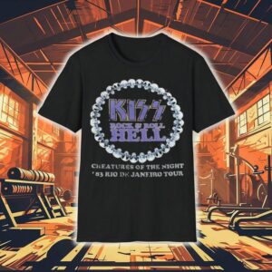Kiss Rock And Roll Hell Creatures Of The Night Rio De Janeiro Tour Tshirt