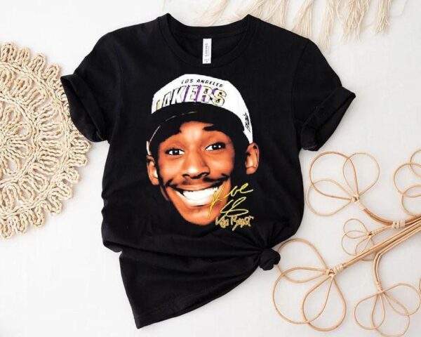 Kobe Bryant Draft Day Big Head Face Los Angeles Lakers Shirt