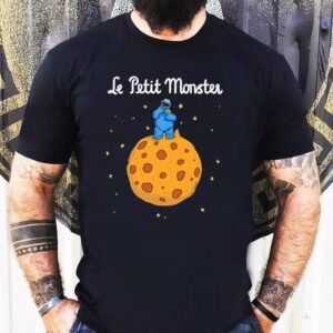 Le Petit Monster Cookie Monster In The Style Of Le Petit Prince Shirt